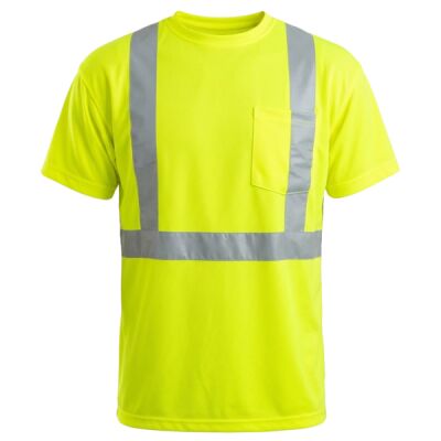 Men's Tall Hi-Vis Class 2 Performance T-Shirt Thumbnail