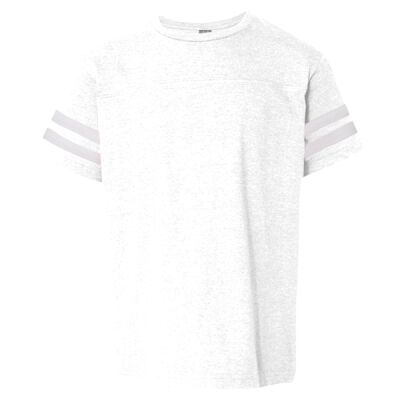 Youth Football Fine Jersey Tee - 6137 Thumbnail