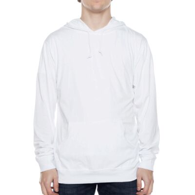 Unisex Long-Sleeve Jersey Hooded T-Shirt Thumbnail