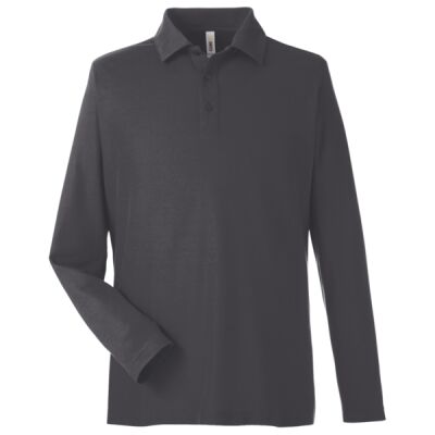 Men's Fusion ChromaSoft™ Long-Sleeve Pique Polo Thumbnail