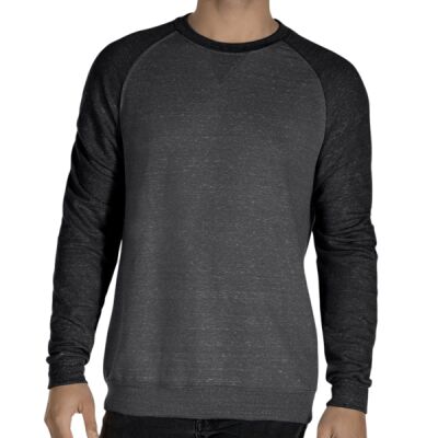 Adult Snow Heather French Terry Crewneck Sweatshirt Thumbnail