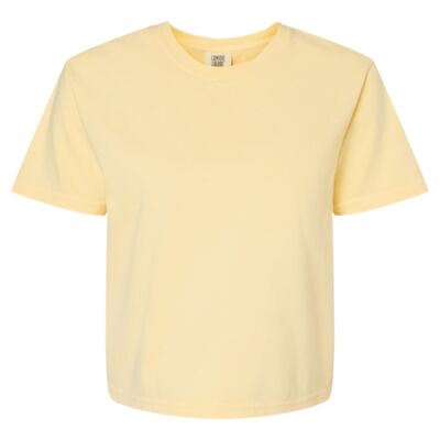 Women's Garment-Dyed Heavyweight Boxy T-Shirt Thumbnail