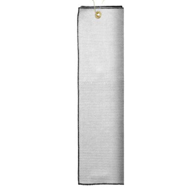 Microfiber Waffle Golf Towel with Tri-Fold Grommet Thumbnail