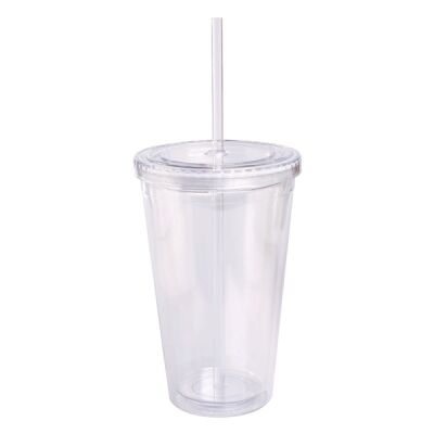 16oz Double Wall Cool Acrylic Tumbler Thumbnail