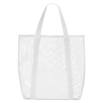 Belle Mare Beach Mesh Tote Bag Thumbnail