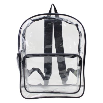 Large 17" Heavy Duty Clear Backpack Thumbnail