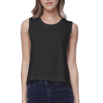 Women's Muscle Crop T-Shirt Thumbnail