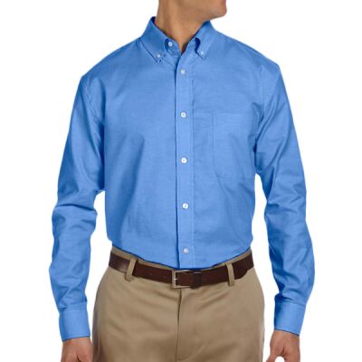 Men's Long-Sleeve Oxford with Stain-Release Thumbnail