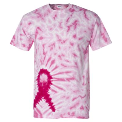 Awareness Ribbon Tie-Dyed T-Shirt Thumbnail