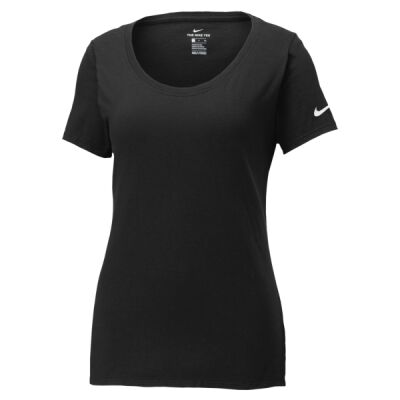 Ladies Core Cotton Scoop Neck Tee Thumbnail
