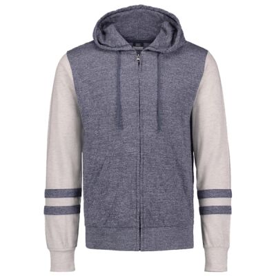 Slub Full-Zip Hooded Sweatshirt Thumbnail