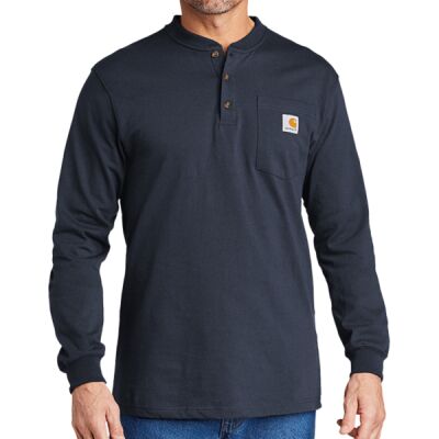 Long Sleeve Henley T Shirt Thumbnail