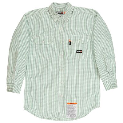 Men's Flame-Resistant Down Plaid Work Shirt Thumbnail