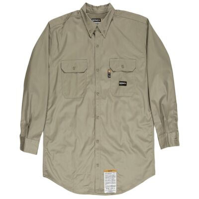 Men's Tall Flame-Resistant Button Down Work Shirt Thumbnail