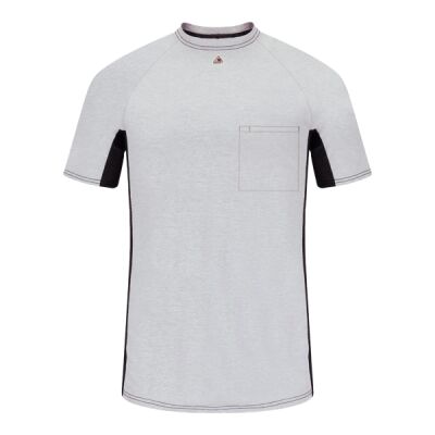 Men's FR Two-Tone Base Layer with Concealed Chest Pocket- EXCEL FR Thumbnail