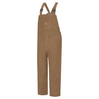 Brown Duck Deluxe Insulated Bib Overall - EXCEL FR® ComforTouch Thumbnail
