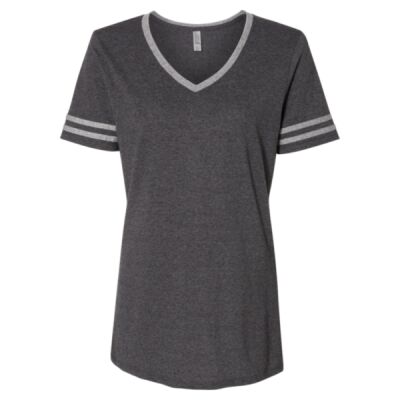 Women's Varsity Triblend V-Neck T-Shirt Thumbnail