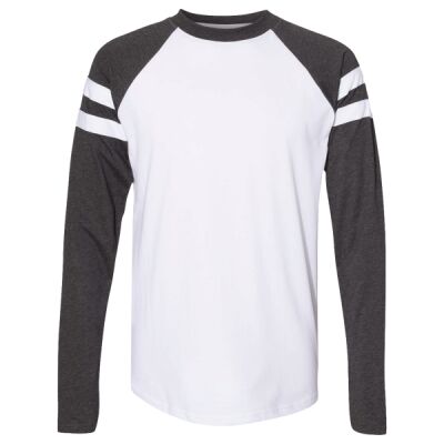 Fine Jersey Mash Up Long Sleeve Tee Thumbnail