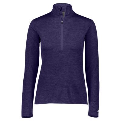 Women's Striated Quarter-Zip Pullover Thumbnail