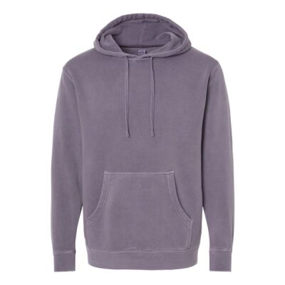 Unisex Midweight Pigment-Dyed Hooded Sweatshirt Thumbnail
