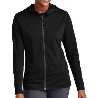 Ladies Circuit Hooded Full Zip Thumbnail