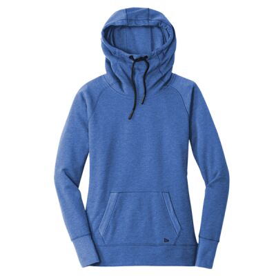 Ladies Tri Blend Fleece Pullover Hoodie Thumbnail