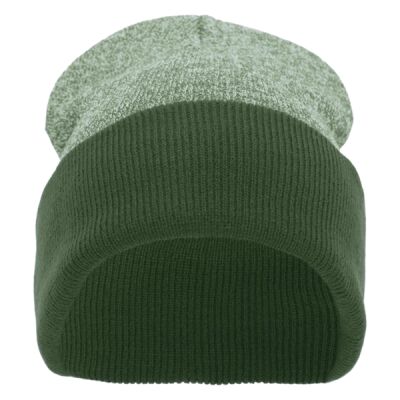 Heather Two-Tone Cuff Beanie Thumbnail